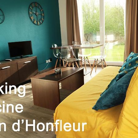 Charmant 2 Pieces Proche D Honfleur, Piscine En Saison, Parking Gratuit, Wifi Équemauville Buitenkant foto