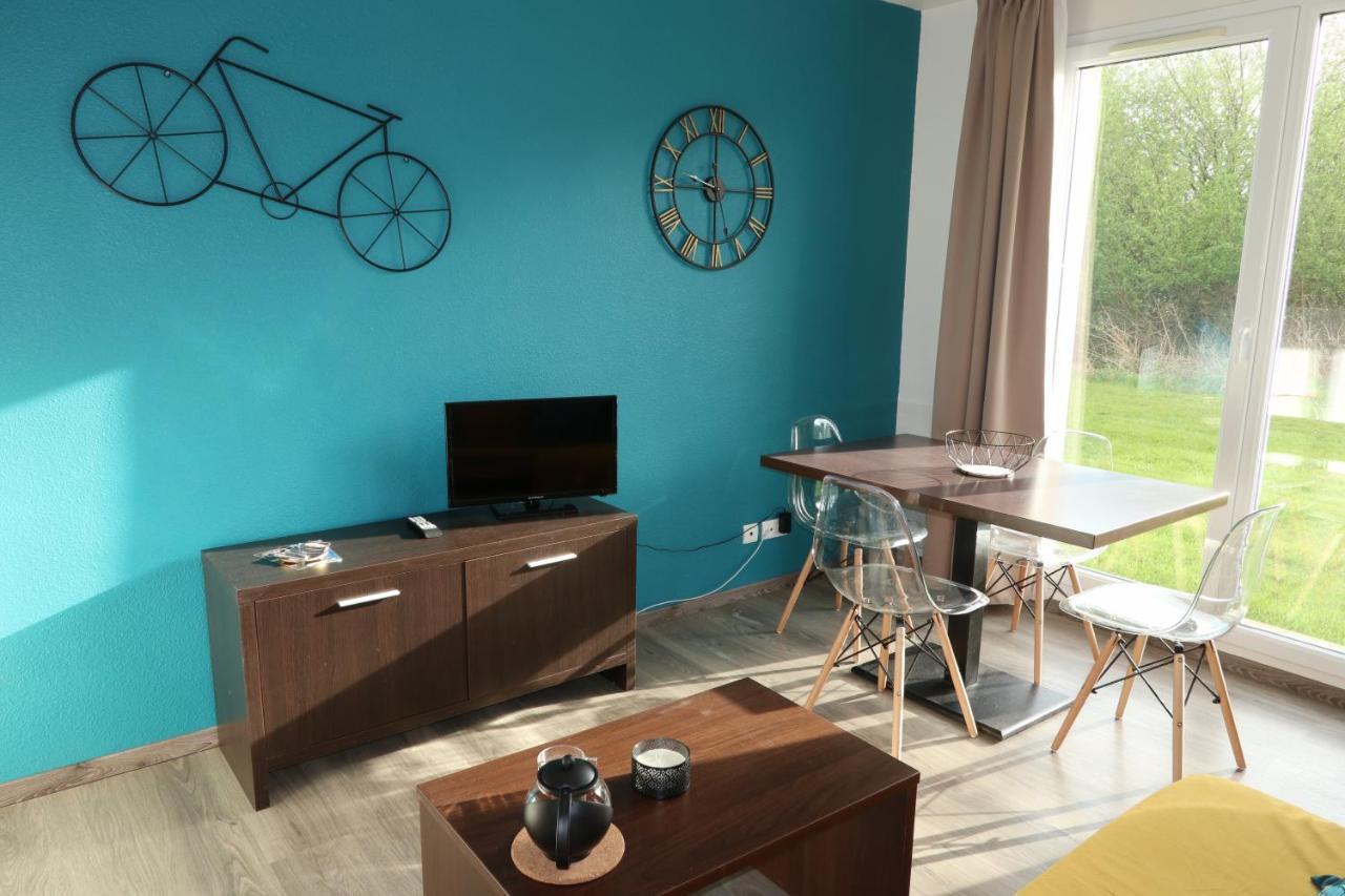 Charmant 2 Pieces Proche D Honfleur, Piscine En Saison, Parking Gratuit, Wifi Équemauville Buitenkant foto